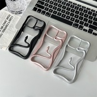 Coque de téléphone 3D électroplaquée motif serpent pour iPhone 11 12 13 14 15 16 17 Pro Max, coque arrière en PC, tendance et stylée