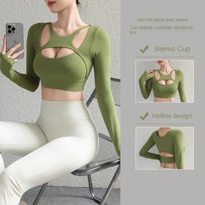 Fabricant OEM ODM Vente en gros de vêtements de sport de haute qualité Logo personnalisé Usine Soutien-gorge de sport pour femme - Product Image 2