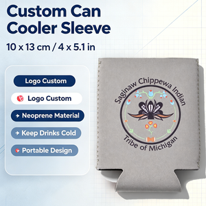 Portabottiglie in Neoprene Isolato da 12oz con Stampa Personalizzata per Promozioni di Birra/Bibite - Product Image 3