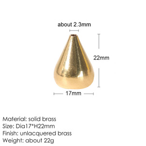 BECORA in ottone goccia d'acqua bastoncino di incenso titolare oro Mini bruciatore di incenso per la meditazione Yoga - Product Image 6