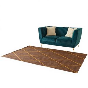 พรมตกแต่งขนนุ่มซักได้ ผลิตจากปอกระเจาและผ้าฝ้าย ทนทาน เป็นมิตรกับสัตว์เลี้ยง เป็นมิตรกับสิ่งแวดล้อม เหมาะสำหรับห้องนอนและห้องนั่งเล่น - Product Image 1