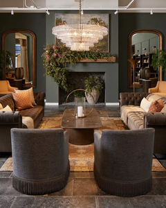 होटल कार्यालय के रहने वाले कमरे के लाउंज के लिए हाथ से टफ्टेड विवरण के साथ समकालीन अमेरिकी शैली का पुनर्क्लिनिंग - Product Image 6