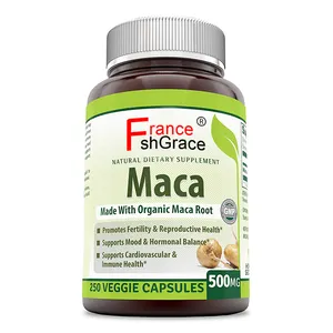 OEM Natural impulsionador ervas pílulas dietéticas suplemento Maca extrato Tablet poder Stong Maca cápsulas