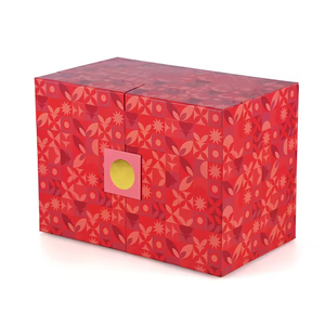 Deluxe Custom Adventskalender Box Recyclebaar Stijf Ontwerp Handgemaakt Gepersonaliseerd Papier Boite Cadeau Met Kleine Lade - Product Image 4