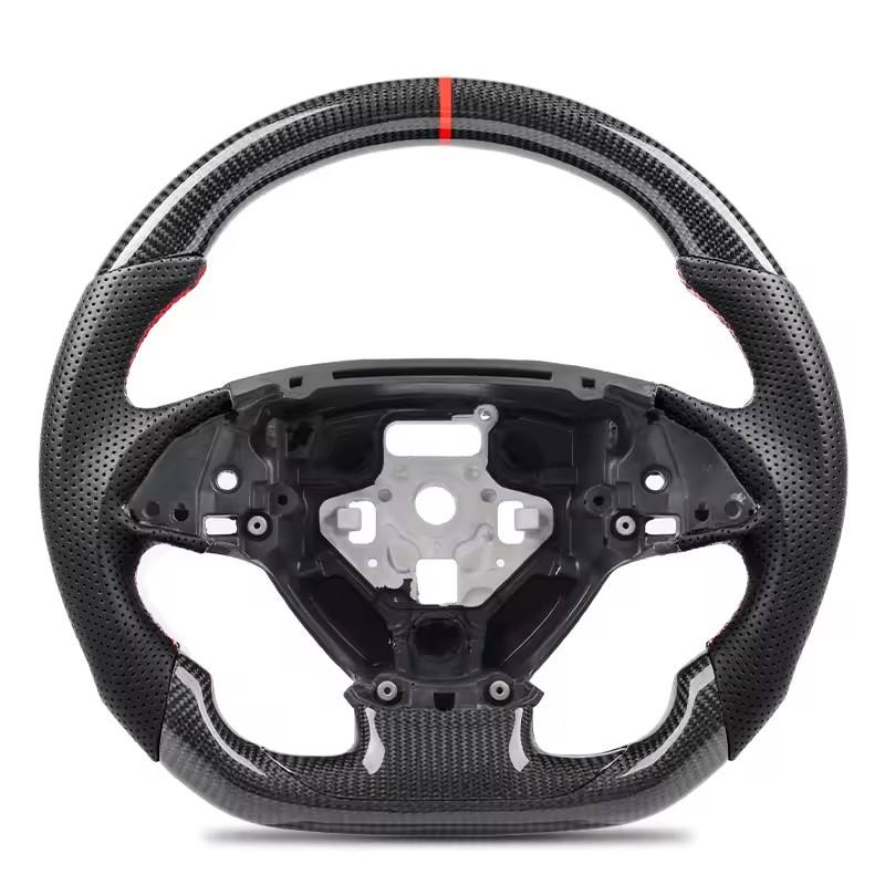 Fibre de carbone rouge