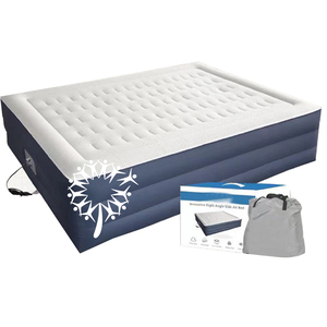 Electric Airbed With Built In Pump Fast Inflation Camping Carry Bag Air Mattress Inflatable Air Bed