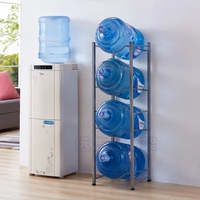 Support de rangement empilable en acier au carbone à double rangée de haute qualité pour bidons d'eau de 5 gallons, vente en gros
