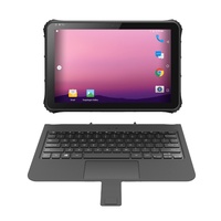Tablet PC Robusta de 12 Pulgadas con Android 14, Escáner de Código de Barras RFID, 5G, IP65, 700 Nits, Batería de 12600 mAh, Teclado, Portátil Industrial