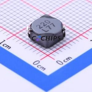 CDRH6D28NP-220NC ตัวเหนี่ยวนำไฟฟ้าแบบ SMD, 6.7x6.7 มม. ( ค่าความเหนี่ยวนำ: 22uH ) ( ความแม่นยำ: 30% กระแสไฟฟ้าที่กำหนด: 1.2A ) - Product Image 1