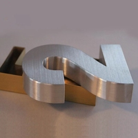 Meilleure lettre en métal industriel 3D Lettres et logos en métal durables pour l'intérieur ou l'extérieur