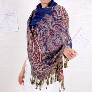 HANO <span class=keywords><strong>2023</strong></span> mujeres Paisley <span class=keywords><strong>Egipto</strong></span> Pashmina bufanda al por mayor - Product Image 2