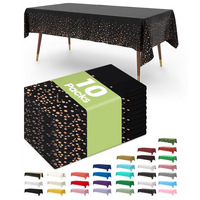 Nappe rectangulaire moderne en PEVA, vente en gros pour événements et fêtes, épaisse, imperméable, usage hôtelier