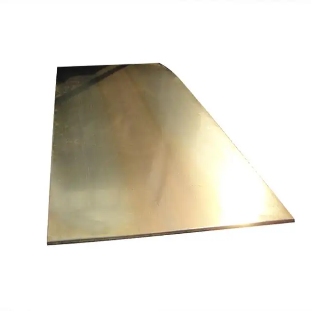 ASTM Gold Plated Brass Copper Sheet C22000 Brass Plates