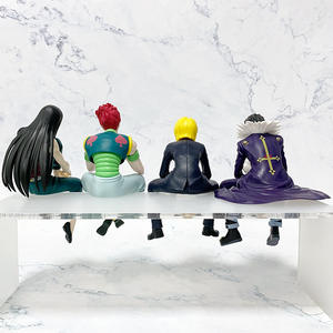Anime Hisoka <span class=keywords><strong>Chrollo</strong></span> Kurapika prensado fideos instantáneos sentado modelo ornamento Hunter X Hunter Anime figuras de acción - Product Image 5