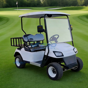 Voiturette de golf électrique la plus vendue, alimentation directe usine, batterie au plomb haute puissance, structure en acier, capacité 2 personnes, meilleur prix - Product Image 1