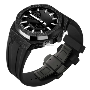 Lunette de montre en acier inoxydable dépoli, boîtier en silicone personnalisé <span class=keywords><strong>Ga</strong></span> <span class=keywords><strong>2100</strong></span> Retrofit <span class=keywords><strong>Ga</strong></span> <span class=keywords><strong>2110</strong></span> Mod Kit pour G Shock Casiaok Ga2100 - Product Image 6