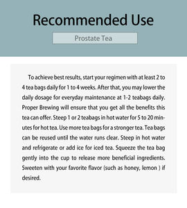 Té para la Salud de la Próstata y Fertilidad Masculina para Hombres, 30 Bolsitas de Té/Paquete, Suplementos para la Próstata, Suplementos para la Fertilidad Masculina Saludable - Product Image 6