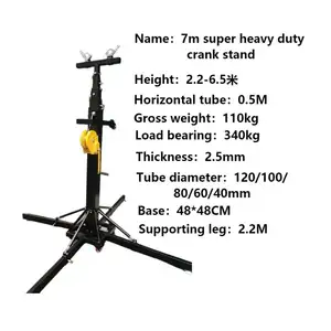 Aluminium Kruk Stand Truss Stand Rank Crank Lift Toren Podium Verlichting Crank Speaker Truss Hijsstandaard Voor Evenement Show