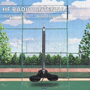 Antenne radio mobile verticale haute puissance <span class=keywords><strong>HF</strong></span> <span class=keywords><strong>VHF</strong></span> <span class=keywords><strong>UHF</strong></span> omnidirectionnelle pour station de base 5G et <span class=keywords><strong>émetteur</strong></span>-<span class=keywords><strong>récepteur</strong></span> radioamateur - Product Image 2