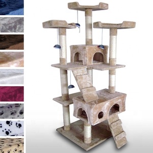 Arbre à chat de luxe avec <span class=keywords><strong>griffoir</strong></span> en forme de feuille, maison de jeu pour chat, <span class=keywords><strong>griffoir</strong></span> en <span class=keywords><strong>carton</strong></span> <span class=keywords><strong>ondulé</strong></span> pour chat - Product Image 3