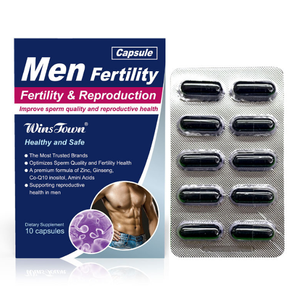 OEM Doğal Organik Bitkisel Yetişkin Erkek Doğurganlık Hapları Takviyesi, Sperm Sayısı ve Enerji için Maca ve <span class=keywords><strong>Ginseng</strong></span> İçeren, Şişede 10 Hap - Product Image 2