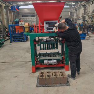 Halbautomatische Kleine Mobile Hohlzement-Ziegelherstellungsmaschine Betonblockmaschine Fabrik - Product Image 5