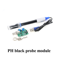 Module de régulation et de détection du pH liquide, capteur de surveillance et de contrôle, testeur + sonde d'électrode pH BNC pour Arduino, plage de pH 0-14