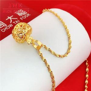 Collar de clavícula de manzana hueca de oro de Vietnam de imitación de moda japonesa y coreana para mujer Europa y América transfronteriza - Product Image 5