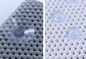 Coussins de bain antidérapants pour <span class=keywords><strong>baignoire</strong></span>, <span class=keywords><strong>coussin</strong></span> de repose-tête d'oreiller de <span class=keywords><strong>baignoire</strong></span> SPA respirant blanc avec 8 ventouses puissantes - Product Image 5