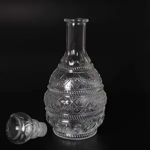 Whisky Wodka Bourbon Decanter Fles Glazen Sterke Drank Decanter Met Luchtdichte Stop