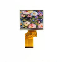 Antarmuka RGB ILI9341 Sensitivitas Tinggi Layar Sentuh TFT LCD 2/2.4/2.8/3/3.5/4/4.3/5/6/7/8/10.1 Inci Resolusi 240x320 350cd/m