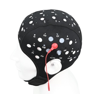 Eeg Cap Kit 10 20 Hệ Thống 64 Kênh Eeg Vị trí Eeg Điện Cực Head Hat Kit Stim Mũ Bảo Hiểm Sóng Não Màn Hình Mặc Tai Nghe - Product Image 1