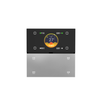 Interrupteur mural intelligent Tuya Larkkey Zigbee 3.0 hors ligne, commande centrale multifonction pour rideaux, éclairages et scènes