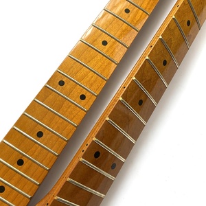คอกีตาร์เมเปิลอบสี ขนาด 25.5 นิ้ว พร้อมนัทกระดูก สำหรับกีตาร์ TL รุ่นสั่งทำพิเศษ ขายดี - Product Image 5