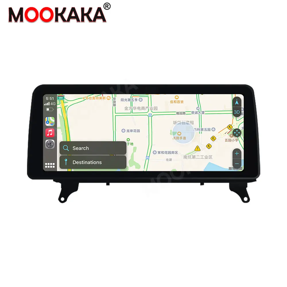 Android For BMW X5 E70 X6 E71 2009-2013車GPSナビゲーション自動ステレオマルチメディアプレーヤーヘッドユニット