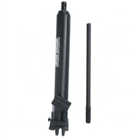 Vérin hydraulique pneumatique à long ramon en acier 8T, hauteur minimale 490 mm, course 620 mm, pour moteur