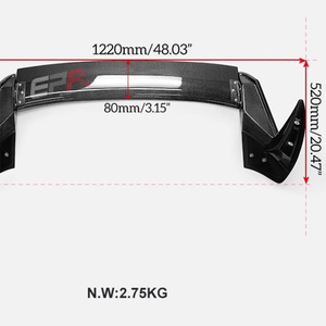 Nouvelle conception d'aile de spoiler de toit arrière pour Toyota GR Corolla 2019-2025, kit carrosserie très vendu en fibre de carbone - Product Image 4