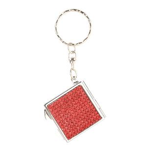 Mini espejo Bling llavero accesorios Venta caliente espejo llavero venta al por mayor espejo de bolsillo - Product Image 5