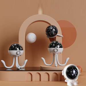 Lampada Notturna per Bambini con Proiezione Stellare, USB, <span class=keywords><strong>Immagine</strong></span> Personalizzabile, Mini Lampada Notturna a Forma di Polpo, Proiettore Spaziale Stellato per Neonati - Product Image 2