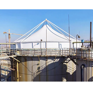 Waterworks nhà máy độ bền kéo màng nước thải hồ bơi Biogas nồi đảo ngược treo cấu trúc màng bao gồm công viên kho - Product Image 1