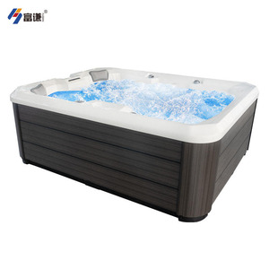 Bain à remous de luxe pour 4 personnes, spa extérieur, bain à remous avec jacuzzi - Product Image 6
