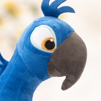 Peluche Premium Rio Parrot, personnage de film classique, pour collectionneurs et fans
