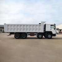 Vente directe d'usine camion à benne basculante d'occasion howo 8x4 12 roues 375 chevaux 50-70 tonnes