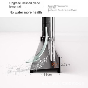 <span class=keywords><strong>Porte</strong></span> <span class=keywords><strong>coulissante</strong></span> du fabricant Cloison <span class=keywords><strong>de</strong></span> salle <span class=keywords><strong>de</strong></span> bain Verre trempé Séparation sèche et humide Double <span class=keywords><strong>porte</strong></span> <span class=keywords><strong>coulissante</strong></span> intérieure - Product Image 2