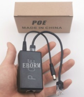Séparateur d'injecteur POE 20W 10/100/1000 Mbps 5V 4A 40-57V