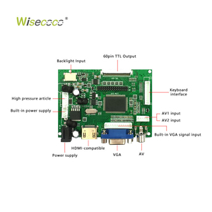 โรงงานวิสโคโค่ ผลิตและจำหน่ายโดยตรง จอแสดงผล <span class=keywords><strong>TFT</strong></span> <span class=keywords><strong>LCD</strong></span> ขนาด 7 นิ้ว ความละเอียด 800x480 รองรับสี 16.7 ล้านสี พร้อมแผงควบคุม FPC ราคา - Product Image 5