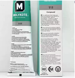 Grasa de Silicona Adhesiva de Grado Alimenticio D-o-w DC111, Molykote Mollick 111, Sellador ISO VG 15 - Product Image 4