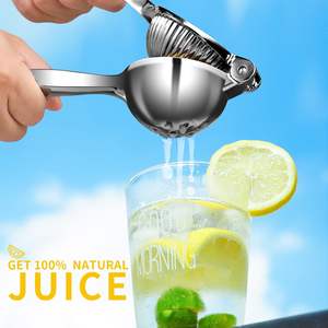Wholesale Factory Price Multifunctional Eco-Friendly Kitchen <b>Gadget</b> Stainless Steel Manual Lemon Squeezer Lemon Juicer - Product Image 3
