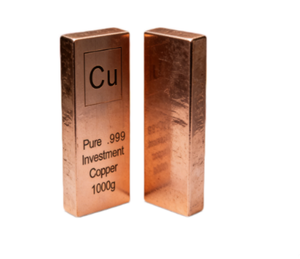 Lingote <span class=keywords><strong>de</strong></span> Cobre Sólido <span class=keywords><strong>de</strong></span> 1 kg, 99.9% Puro, para Inversión, en Venta - Product Image 5