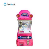 Machine à griffes de jeu d'arcade économique pour enfants, mini-machine à poupées, pour parc de jeux, vente en gros d'usine, à monnayeur, en acier, 110/220V